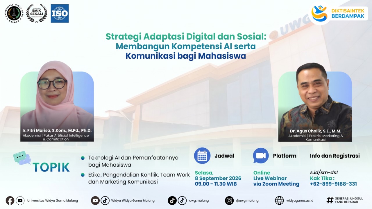 Strategi Adaptasi Digital dan Sosial : Membangun Kompetensi AI serta Komunikasi bagi Mahasiswa